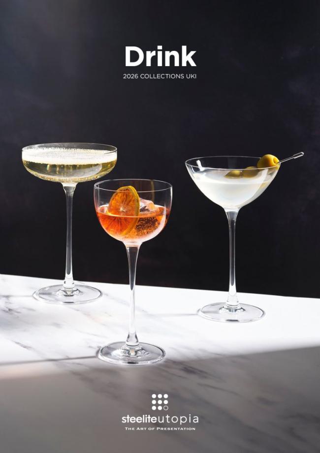 <h3>Check out Steelite Utopia's 2026 Drink Brochure</h3>
