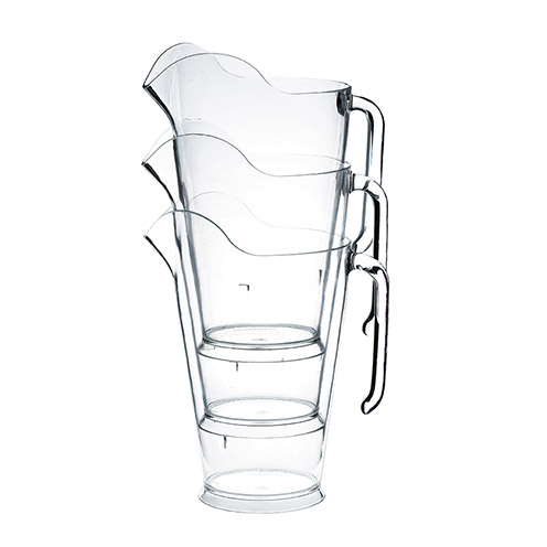 Claro Stackable Jug Plastic Lined @ 4pt CE - 52-24-404 (Pack of 24)