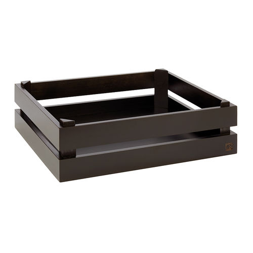 Superbox GN 1/2 Acacia Wood (Dark wood) 35 x 29cm - 11627 (Pack of 1)