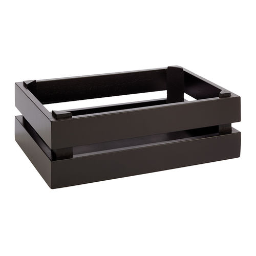 Superbox GN 1/4 Acacia Wood (Dark wood) 29 x 18.5cm - 11628 (Pack of 1)