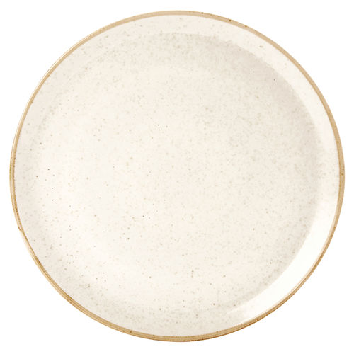 Oatmeal Pizza Plate 32cm/12.5