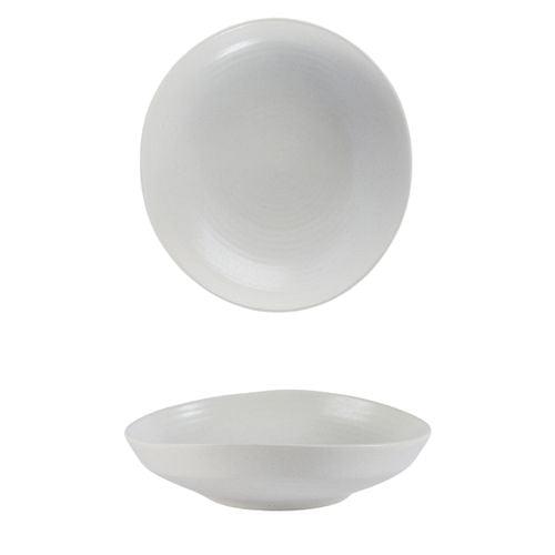Ivory Deep Plate 19cm/7Â½ - 198019IV (Pack of 6)