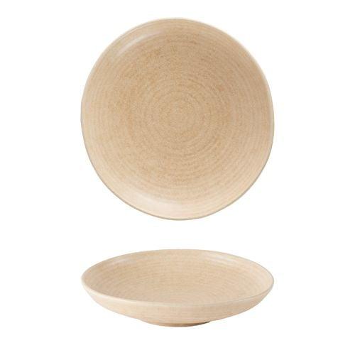 Nude Deep Pasta Dish 21cm / 8â - 198021NU (Pack of 6)