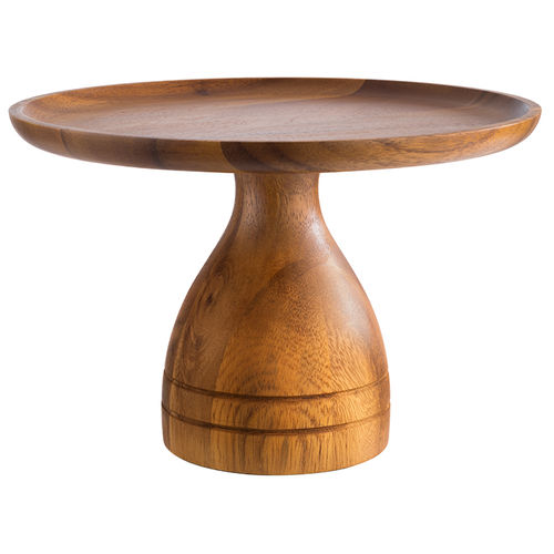 Acacia Wood Cake Stand 24cm / 9.4