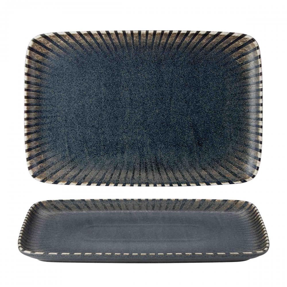 Flint Rectangular Platter 27 x 20cm / 10.5 x 7.75 - 47151631 (Pack of 6)