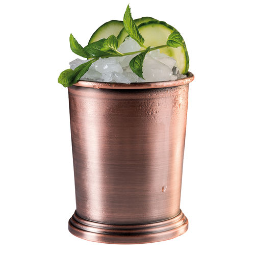 Stainless Steel Antique Cooper look Julep Barrel Mug - 93327 (Pack of 1)