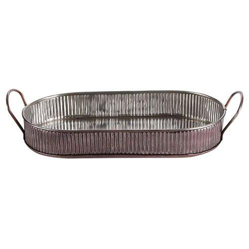 Combo/Serving Platter Antique Copper 35cm - CB66660 (Pack of 6)