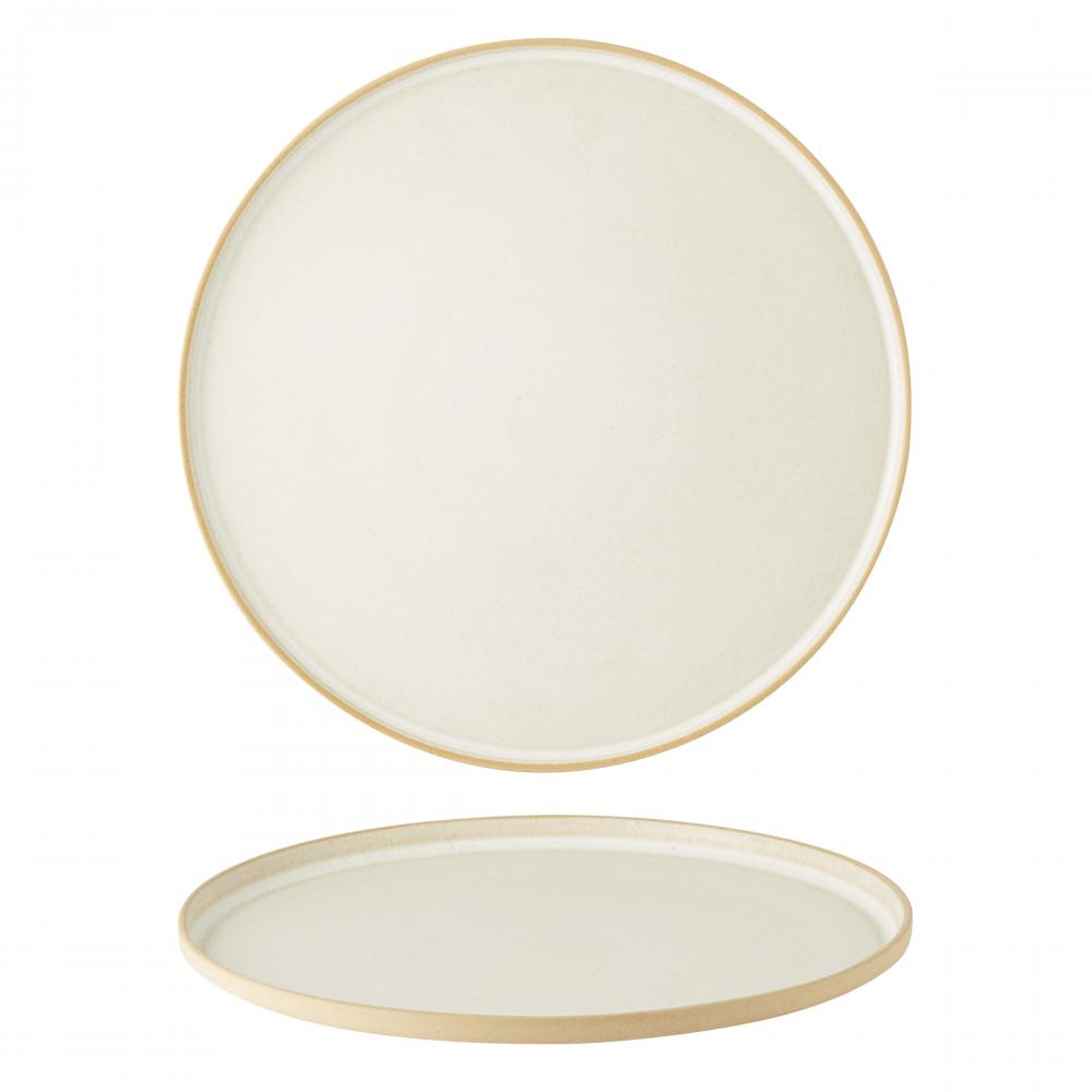 Oyster Walled Plate 31cm/12 - FG13331 (Pack of 6)