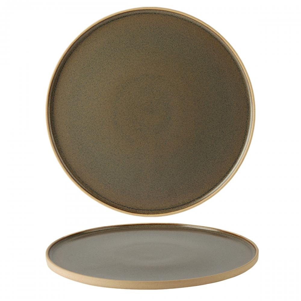 Fawn Walled Plate 31cm/12 - FG33331 (Pack of 6)