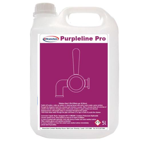Purpleline Pro Purple Beer line cleaner 5L - CL-PUMP-PIPE