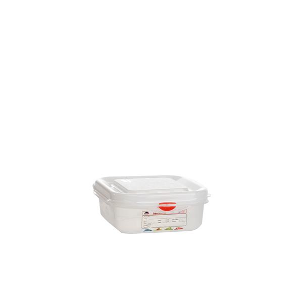 GN Storage Container 1/6 65mm Deep 1.1L - 12370 (Pack of 12)