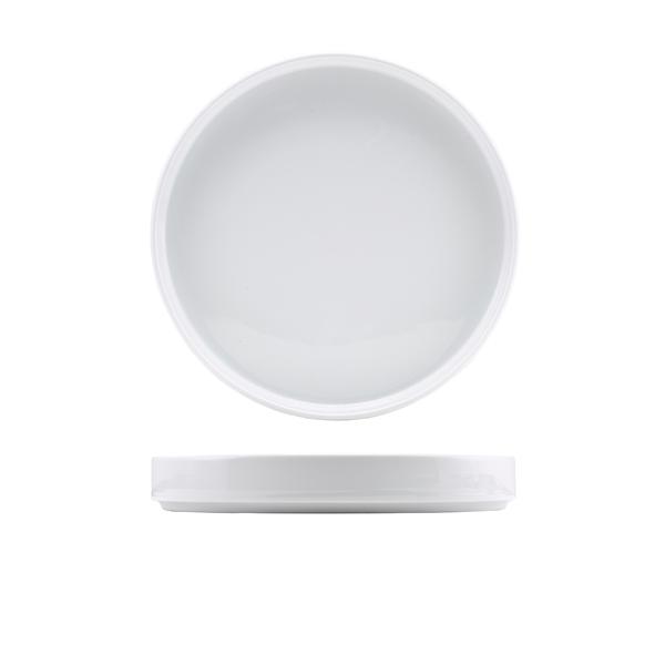 Genware Porcelain Presentation Plate 25cm/ 9.75 - 161925 (Pack of 6)