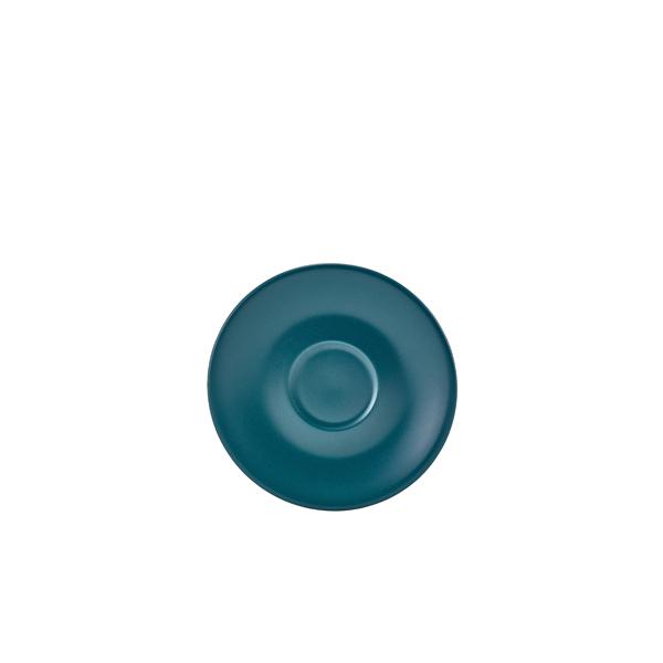 GenWare Porcelain Matt Teal Saucer 12cm/ 4.75 - 182112MT (Pack of 6)