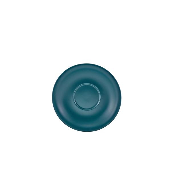 GenWare Porcelain Matt Teal Saucer 13.5cm/ 5.25 - 182113MT (Pack of 6)