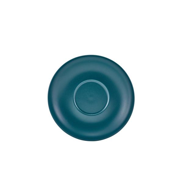 GenWare Porcelain Matt Teal Saucer 16cm/ 6.25 - 182115MT (Pack of 6)
