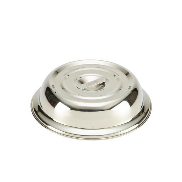 Round S/St. Plate Cover For 10 Plates - 21683