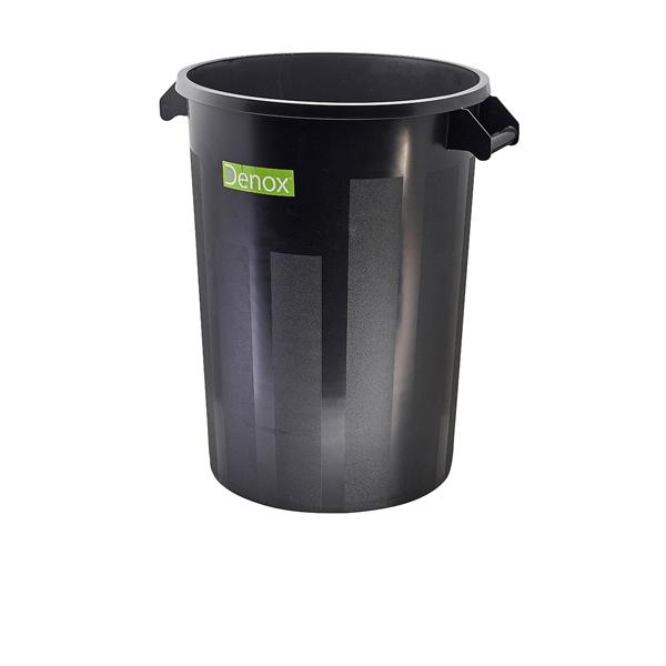 Black Dust Bin 100L - 23102
