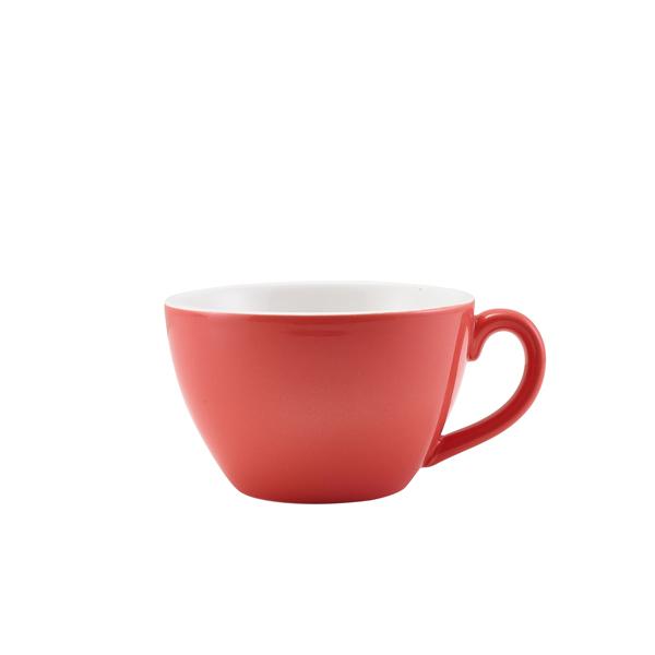 GenWare Porcelain Coral Bowl Shaped Cup 34cl/ 12oz - 322134CRL (Pack of 6)