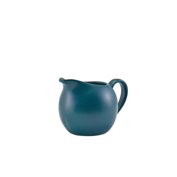 GenWare Porcelain Matt Teal Jug 14cl/ 5oz - 373114MT (Pack of 6)