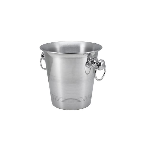 Aluminium Wine Bucket With Ring Hdls  3.25Ltr - 4