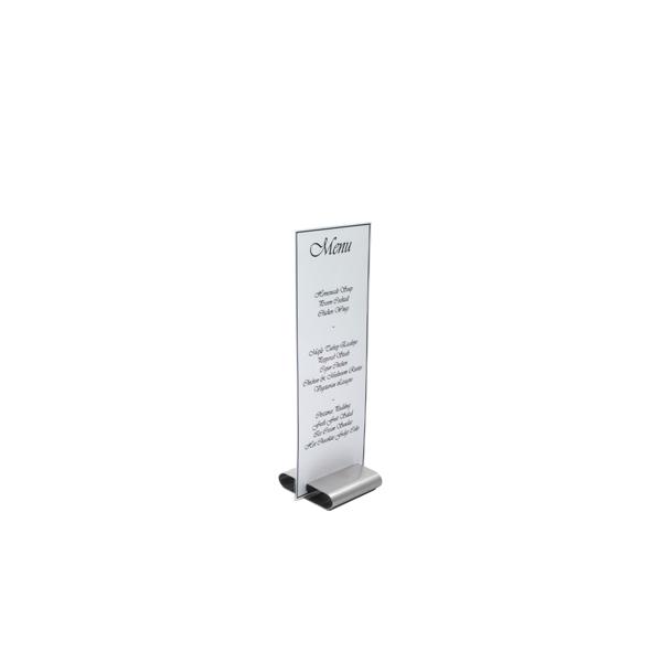 GenWare Stainless Steel Menu Stand - 601