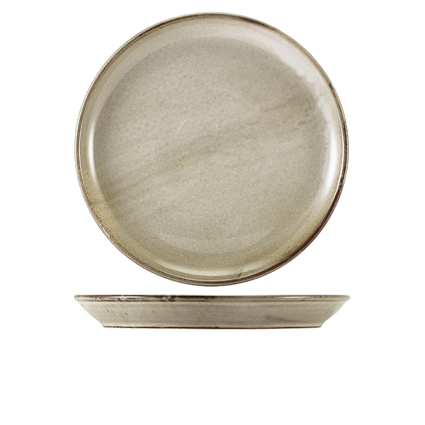 Terra Porcelain Grey Coupe Plate 30.5cm - CP-PG30 (Pack of 6)