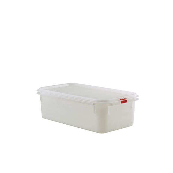 GenWare Polypropylene Container GN 1/3 100mm - GNPP13-100 (Pack of 6)