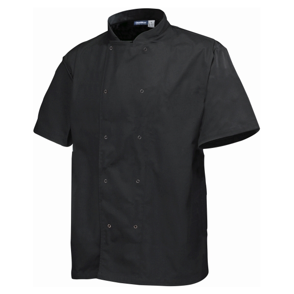 Basic Stud Jacket (Short Sleeve) Black XL Size - NJ20-XL