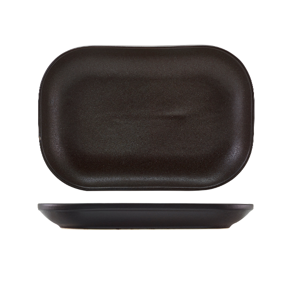 Terra Stoneware Antigo Rectangular Plate 24 x 16.5cm - RP-AN24 (Pack of 12)