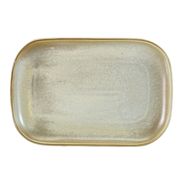 Terra Porcelain Matt Grey Rectangular Plate 29 x 19.5cm - RP-PMG29 (Pack of 6)