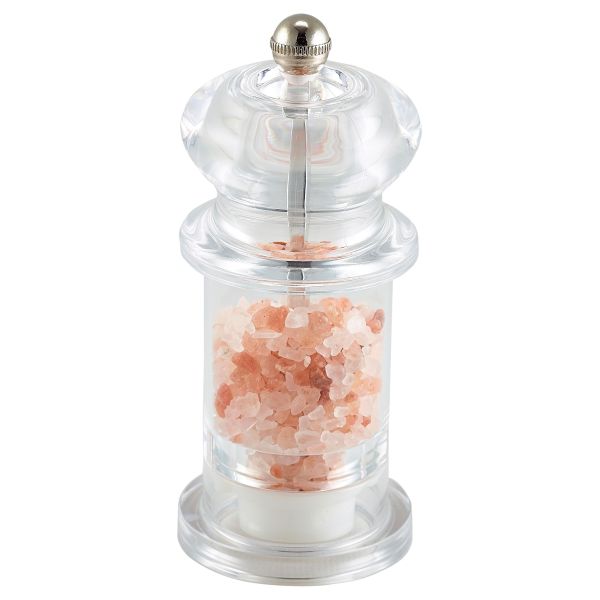 Genware Salt Or Pepper Grinder Acrylic 14cm - SPGR14