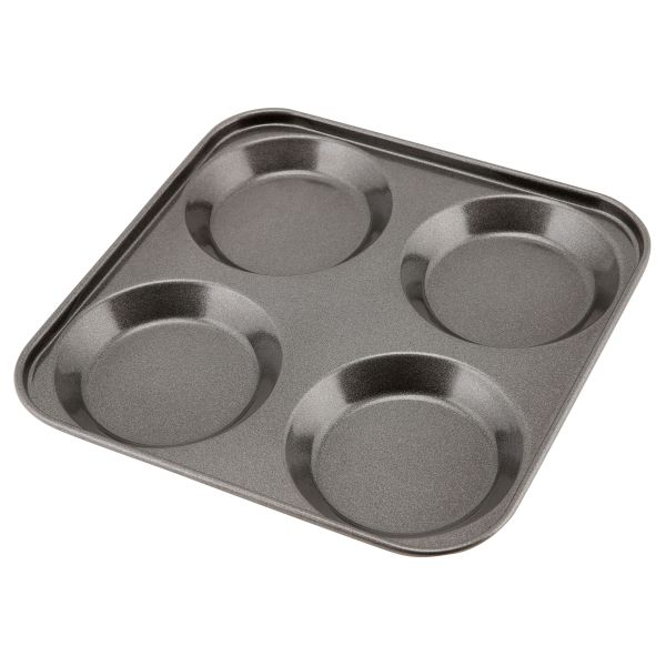 Carbon Steel Non-Stick 4 Cup York. Pudd Tray - YT-CS4
