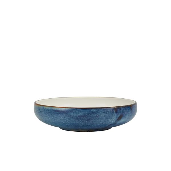 Terra Porcelain Aqua Blue Two Tone Coupe Bowl 22cm - CBT-PBL22 (Pack of 6)