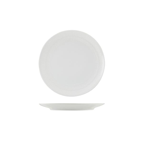 Incise Porcelain Solara Coupe Plate 23cm - CP-ISL23 (Pack of 6)