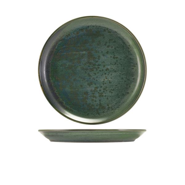 Terra Porcelain Aqua Green Coupe Plate 24cm - CP-PAG24 (Pack of 6)