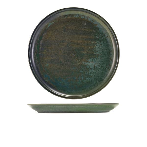 Terra Porcelain Aqua Green Coupe Plate 27.5cm - CP-PAG27 (Pack of 6)
