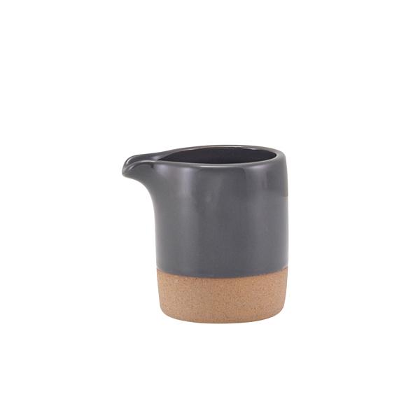 GenWare Kava Dark Grey Stoneware Jug 9cl/ 3.2oz - JUG-KDG9 (Pack of 12)