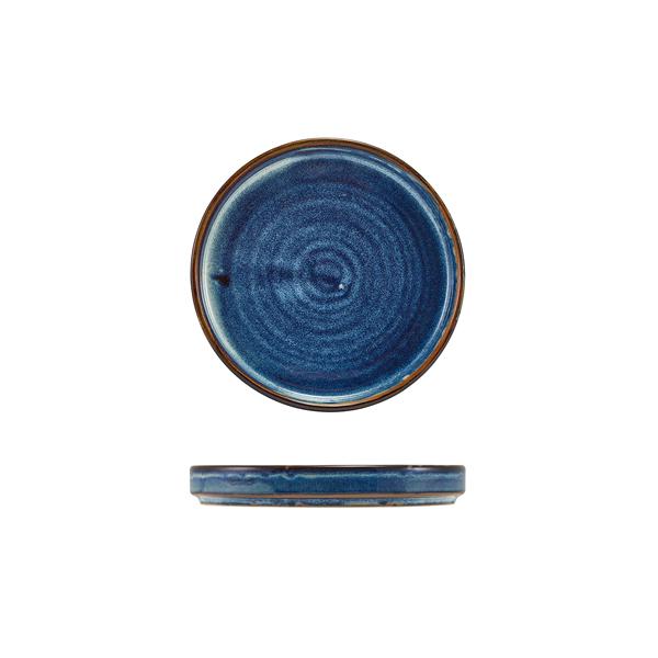 Terra Porcelain Aqua Blue Low Presentation Plate 14cm - LP-PBL14 (Pack of 12)