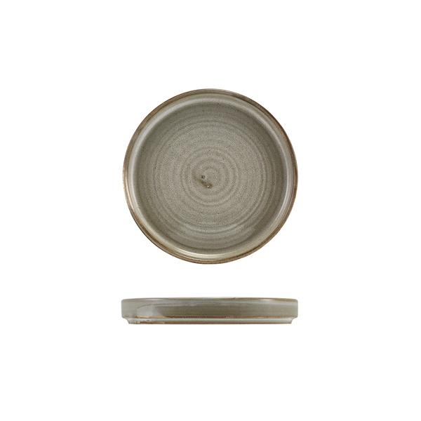 Terra Porcelain Grey Low Presentation Plate 14cm - LP-PG14 (Pack of 12)
