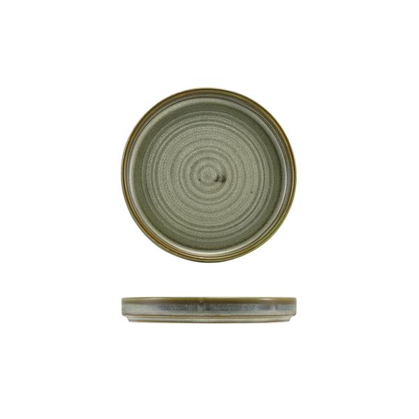 Terra Porcelain Matt Grey Low Presentation Plate 14cm - LP-PMG14 (Pack of 12)