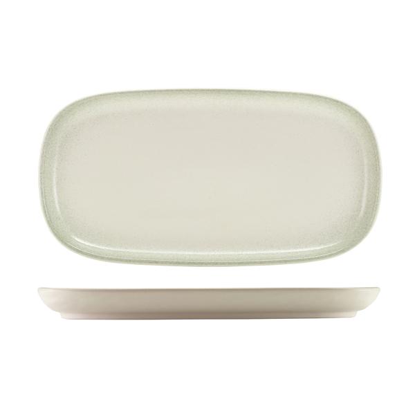 Sereno Porcelain Cirrus Rectangular Platter 35 x 18cm - NR-SCR35 (Pack of 3)