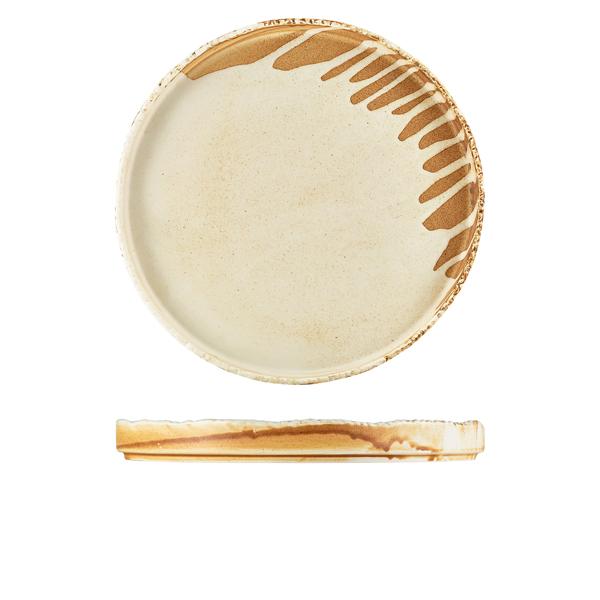 Roko Porcelain Sand Presentation Plate 28cm - PR-RKS28 (Pack of 4)