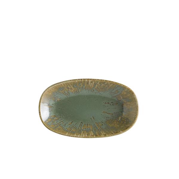 Sage Snell Gourmet Oval Plate 19 x 11cm - S-SAGSNLGRM19OKY (Pack of 12)