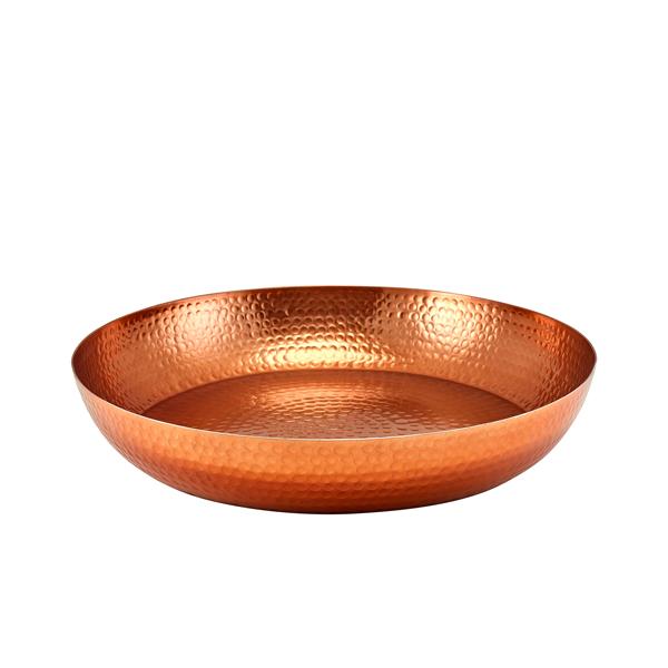 GenWare Copper Hammered Aluminium Platter 44cm - SPH44C