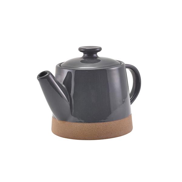 GenWare Kava Dark Grey Stoneware Teapot 48cl/ 16.8oz - TP-KDG48 (Pack of 6)