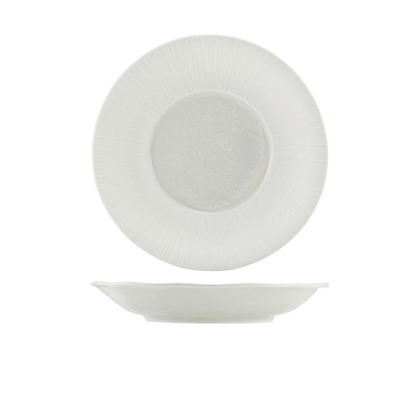 Incise Porcelain Lucine Deep Winged Plate 26cm - WDP-PLC26 (Pack of 6)