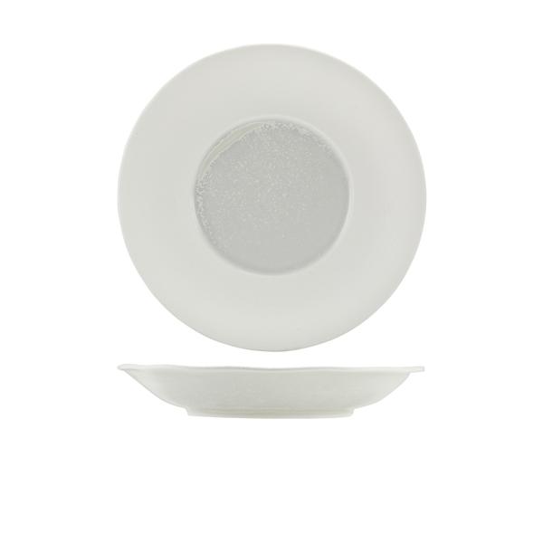 Incise Porcelain Lustre Deep Winged Plate 26cm - WDP-PLS26 (Pack of 6)