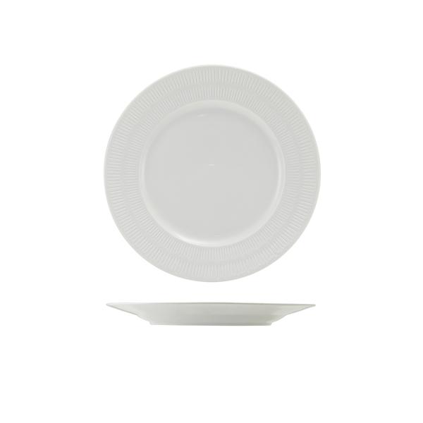 Incise Porcelain Solara Winged Plate 23cm - WP-ISL23 (Pack of 6)