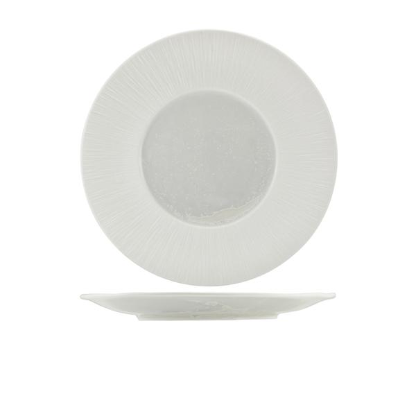 Incise Porcelain Lucine Winged Plate 28.5cm - WP-PLC28 (Pack of 6)
