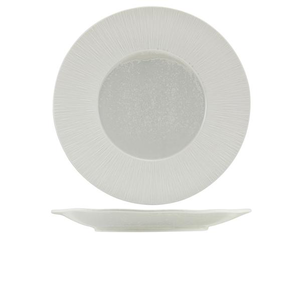 Incise Porcelain Lucine Winged Plate 31cm - WP-PLC31 (Pack of 6)